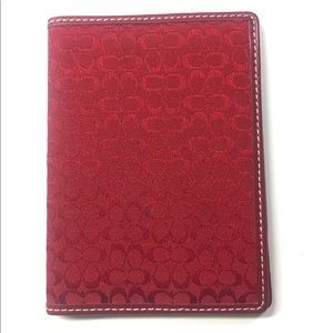 Coach Passport Holder